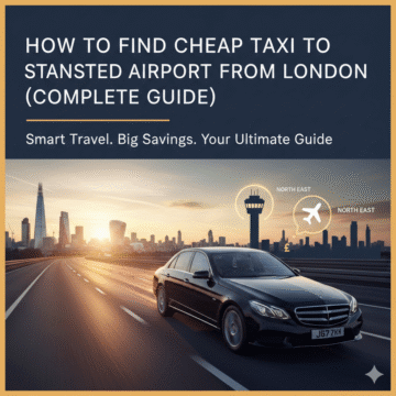 blog image for cheap taxi to stansted airport from london