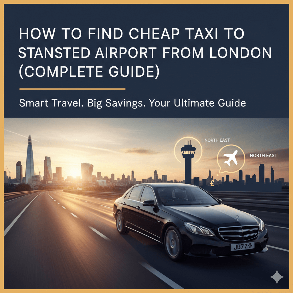blog image for cheap taxi to stansted airport from london