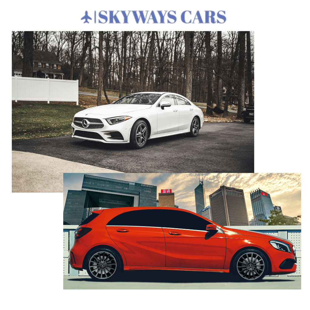 These are taxis providing by skyways cars